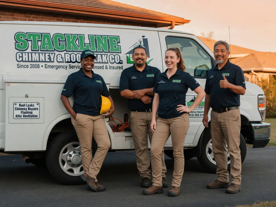 Chimney flashing repair company in Gate City, VA